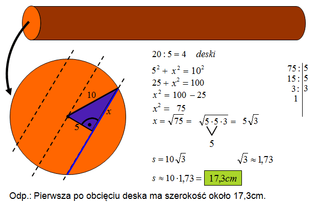 Twierdzenie Pitagorasa - Zadania do sprawdzianu - MatFiz24.pl