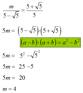 Równanie dane w postaci proporcji