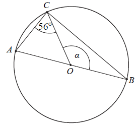 Okrąg opisany na trójkącie prostokątnym, trójkąt wpisany w okrąg